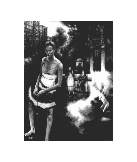 Hugo Crosthwaite: Mujer y Pasatores